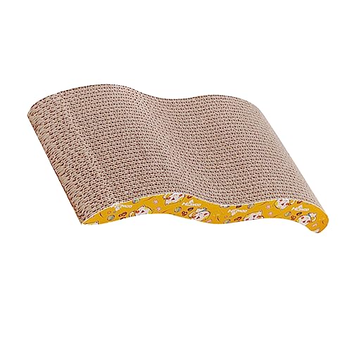 WOONEKY Kratzbrett Für Katzen Hohe Dichte Geformtes Design Katzenbedarf Katzenspielzeug Kratzspielzeug Zufällige Farbe Und Muster WOONEKY Kratzbrett Für Katzen Hohe Dichte Geformtes Design Katzenbedarf Katzenspielzeug Kratzspielzeug Zufällige Farbe Und Muster von WOONEKY