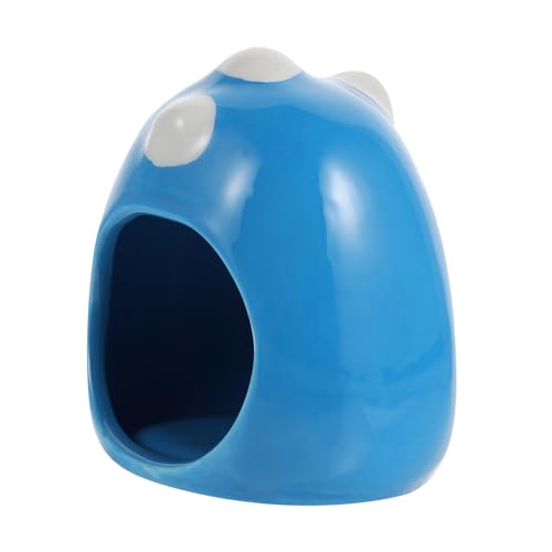 WOONEKY 1pc Pet Nest Hamster Bett Keramik Nest Chinchilla Mini Pet Nest Kühlung Wirkung von WOONEKY