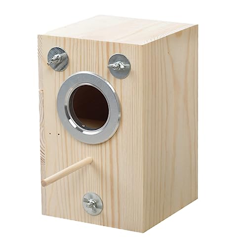 WOONEKY Vogelnest-zuchtkasten Aus Holz Großer Vogelinkubator Vogelnistkasten Vogelbedarf Sicher Für Vögel WOONEKY Vogelnest-zuchtkasten Aus Holz Großer Vogelinkubator Vogelnistkasten Vogelbedarf Sicher Für Vögel von WOONEKY