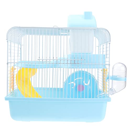 WOONEKY 1stk Chinchillakäfig Basiskäfig Für Hamsterrennmäuse Haustierkäfig Hamsater Schloss Hamsterhaus Große Hamsterkäfige Hamster-reisekäfig Großer Hamsterkäfig Rattenkäfig Käfig Blue WOONEKY 1stk Chinchillakäfig Basiskäfig Für Hamsterrennmäuse Haustierkäfig Hamsater Schloss Hamsterhaus Große Hamsterkäfige Hamster-reisekäfig Großer Hamsterkäfig Rattenkäfig Käfig Blue von WOONEKY
