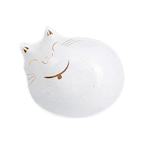 WOONEKY Keramiknapf für Haustiere Katzennapf für Katzen Futternapf aus Keramik für Katzen resistent geruchsneutral geeignet für Haustiere Katzenmuster schickes Design weiß WOONEKY Keramiknapf für Haustiere Katzennapf für Katzen Futternapf aus Keramik für Katzen resistent geruchsneutral geeignet für Haustiere Katzenmuster schickes Design weiß von WOONEKY