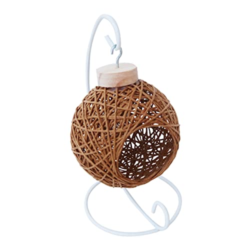 WOONEKY Elegantes Hamsternest Gewebtes Papier-Rattan-schlafhaus Nestmatte Hängespielzeug Für Hamster Zufällige Auswahl WOONEKY Elegantes Hamsternest Gewebtes Papier-Rattan-schlafhaus Nestmatte Hängespielzeug Für Hamster Zufällige Auswahl von WOONEKY