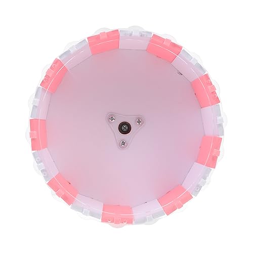 WOONEKY Leises Laufrad für Hamster Laufradhalterung für Kleintiere geräuschloses Haustierspielzeug von WOONEKY