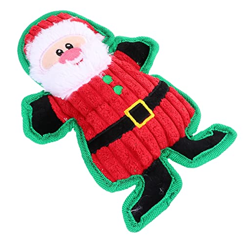 WOONEKY Kauen Hunde Spielzeug Weihnachten Quietschende Hund Quietschende Spielzeug Baumwolle Plüsch Haustier Hund Spielzeug WOONEKY Kauen Hunde Spielzeug Weihnachten Quietschende Hund Quietschende Spielzeug Baumwolle Plüsch Haustier Hund Spielzeug von WOONEKY