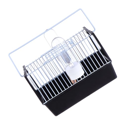 WOONEKY 1stück Tragbarer Vogelkäfig Für Papageien Handgehaltener Käfig Für Kleine Vögel Für Ausflüge Und Reisen Mit Stehpole Für Spiel Und Ruhe WOONEKY 1stück Tragbarer Vogelkäfig Für Papageien Handgehaltener Käfig Für Kleine Vögel Für Ausflüge Und Reisen Mit Stehpole Für Spiel Und Ruhe von WOONEKY