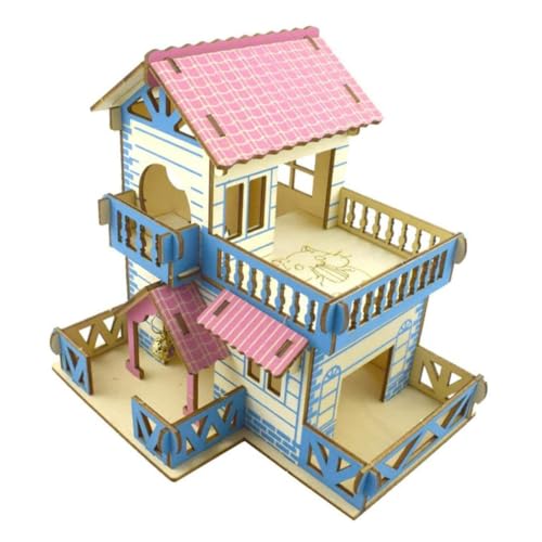 WOONEKY 2 Stücke Meerschweinchen Versteck Log Holz Doppel-Layered Hamster Klettern Rack Sicher WOONEKY 2 Stücke Meerschweinchen Versteck Log Holz Doppel-Layered Hamster Klettern Rack Sicher von WOONEKY