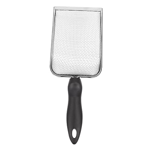 WOONEKY 2 Stücke Reptil Sand Scoop Edelstahl Mesh Reptile Streu Reinigung Für Pet Boxen von WOONEKY