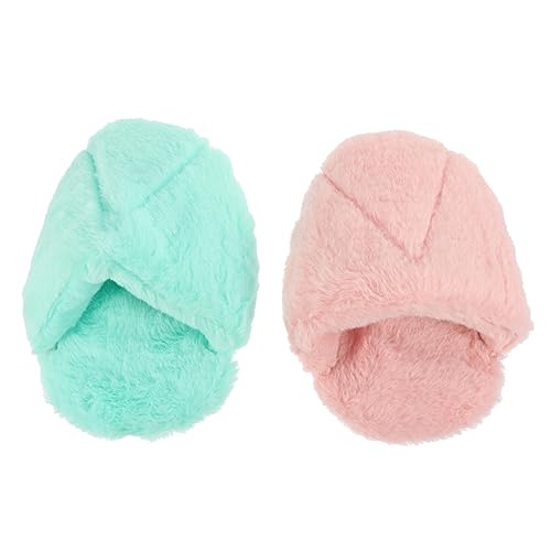 WOONEKY 2 STÜCK Baumwoll Nester für Hamster und Kleintiere Warmes Kuschelsofa für Meerschweinchen Chinchillas Igel und Kaninchen Weiche Schlafhöhle für Haustierkäfig Zufällige Farbe von WOONEKY