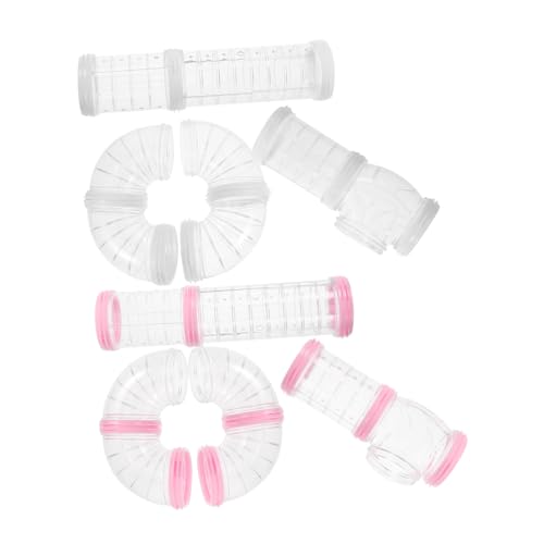 WOONEKY Hamster Tube Kit Tunnel für Hamster 2 Sets Haustier Käfig Zubehör Sicher von WOONEKY