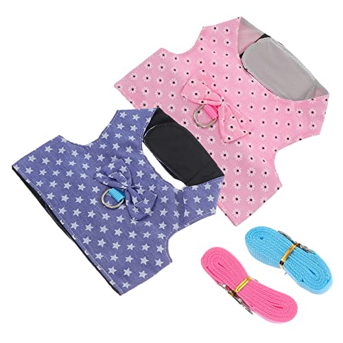 WOONEKY 2-in-1 Bunny Set Spielzeug Leine Bequeme Weste Für Outdoor Haustier Zubehör WOONEKY 2-in-1 Bunny Set Spielzeug Leine Bequeme Weste Für Outdoor Haustier Zubehör von WOONEKY