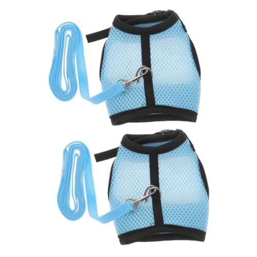 WOONEKY 2 Sets Guinea Pig Spielzeug Outdoor Run Leinen Für Und Hamster Pet Weste Seile von WOONEKY