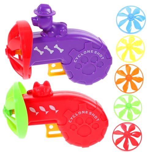 WOONEKY 2sätze Interaktive Katzen-spielzeuge Fliegende Disc Launcher Für Indoor Und Outdoor Aktivitäten Fördert Intelligenz Und Farben Zufällig WOONEKY 2sätze Interaktive Katzen-spielzeuge Fliegende Disc Launcher Für Indoor Und Outdoor Aktivitäten Fördert Intelligenz Und Farben Zufällig von WOONEKY