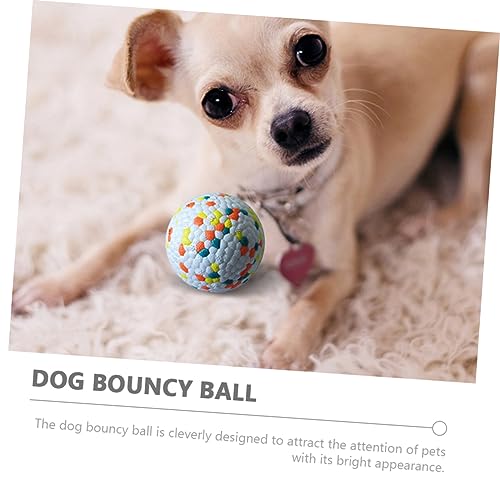 WOONEKY 2 Stück Beißfeste Welpen Kauspielzeugbälle Elastische Interaktive Hundespielzeuge für Kleine Rassen Robust und Fördern Beschäftigung und Stressabbau WOONEKY 2 Stück Beißfeste Welpen Kauspielzeugbälle Elastische Interaktive Hundespielzeuge für Kleine Rassen Robust und Fördern Beschäftigung und Stressabbau von WOONEKY