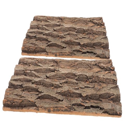 WOONEKY 2 Stück Dekorative Rinde Terrariumrinde Korkrinde Für Reptilien Rindenhintergrund Für Terrarien Reptilientank Hintergrund Korkrinde Hintergrund Reptilienkork Korkrinde WOONEKY 2 Stück Dekorative Rinde Terrariumrinde Korkrinde Für Reptilien Rindenhintergrund Für Terrarien Reptilientank Hintergrund Korkrinde Hintergrund Reptilienkork Korkrinde von WOONEKY