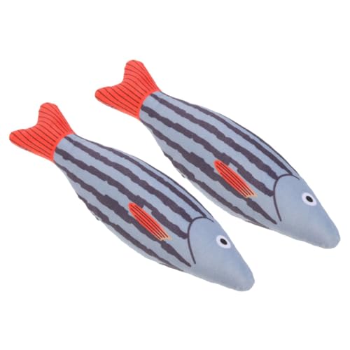 WOONEKY 2 Stück Katzenspielzeug Zum Zähneknirschen, Katzenspielzeug Zum Necken, Kätzchenspielzeug Für Hauskatzen, Katzenminze Fischspielzeug, Katzenminze Spielzeug, Katzenminze Fisch, WOONEKY 2 Stück Katzenspielzeug Zum Zähneknirschen, Katzenspielzeug Zum Necken, Kätzchenspielzeug Für Hauskatzen, Katzenminze Fischspielzeug, Katzenminze Spielzeug, Katzenminze Fisch, von WOONEKY