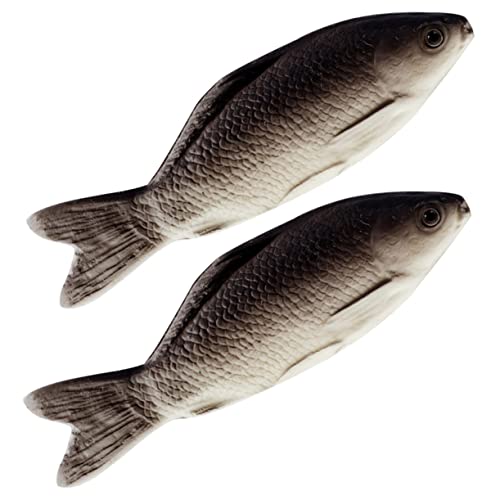 WOONEKY 2 Stück Kissen in Form Eines Tropischen Fisches Kissen Für Jungen Und Mädchen Kreatives Umarmungskissen Plüsch 3D-simulationsfischspielzeug Für Dekorative Einrichtung WOONEKY 2 Stück Kissen in Form Eines Tropischen Fisches Kissen Für Jungen Und Mädchen Kreatives Umarmungskissen Plüsch 3D-simulationsfischspielzeug Für Dekorative Einrichtung von WOONEKY