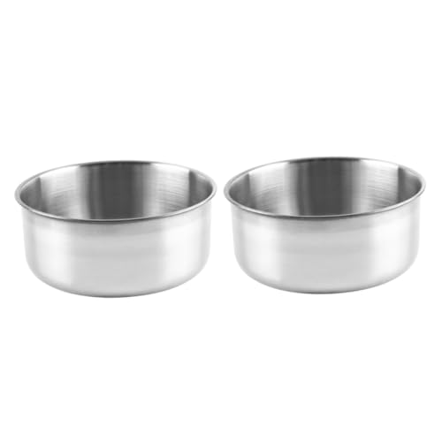 WOONEKY Papageien-futternapf-Set 2-teilig Vogelfutterspender Edelstahlnapf Für Den Käfig Kein Vogelfutterspender Für Den Käfig WOONEKY Papageien-futternapf-Set 2-teilig Vogelfutterspender Edelstahlnapf Für Den Käfig Kein Vogelfutterspender Für Den Käfig von WOONEKY