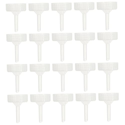 WOONEKY 20stücke Brine Shrimp Eier Flaschen Kappen Transparentes Design Einfach Zu Reinigen Sicher Für Zucht Von Garnelen Kompatibel Mit Standardflaschen WOONEKY 20stücke Brine Shrimp Eier Flaschen Kappen Transparentes Design Einfach Zu Reinigen Sicher Für Zucht Von Garnelen Kompatibel Mit Standardflaschen von WOONEKY