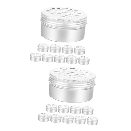 WOONEKY 2 Sets Hunde-geruchstrainingsset Aluminium-schnüffelbox-Deckel Für Das Geruchstraining Von Hunden Geruchstrainingsdose Für Hunde 10 Stück * 2 WOONEKY 2 Sets Hunde-geruchstrainingsset Aluminium-schnüffelbox-Deckel Für Das Geruchstraining Von Hunden Geruchstrainingsdose Für Hunde 10 Stück * 2 von WOONEKY