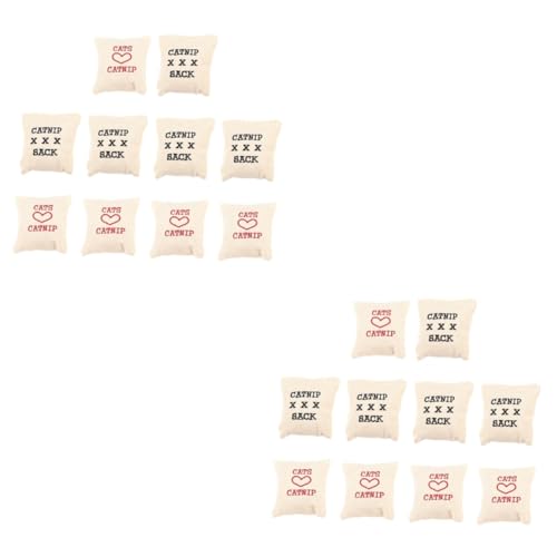 WOONEKY 20 STK Katzenspielzeug Plüschtiere Kätzchen Kauspielzeug Kätzchen Spielzeug Kauspielzeug für Katzen katzenkissen Katzen Spielzeug Katze Katzenminze Spielzeug Katze Plüschtier Khaki WOONEKY 20 STK Katzenspielzeug Plüschtiere Kätzchen Kauspielzeug Kätzchen Spielzeug Kauspielzeug für Katzen katzenkissen Katzen Spielzeug Katze Katzenminze Spielzeug Katze Plüschtier Khaki von WOONEKY