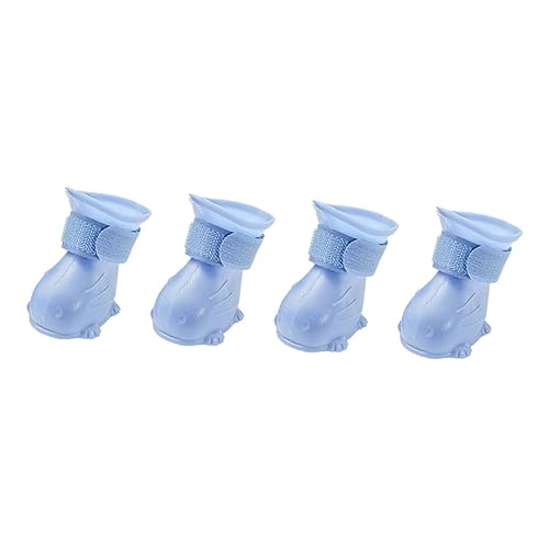 WOONEKY 20 STK wasserdichte Schuhe Wasserdichter Hund Regenschuhe für Hunde im Freien Schuhe für hundepfoten hundezubehör Regenstiefel für Haustiere wasserdichte Regenschuhe Schritt Blue WOONEKY 20 STK wasserdichte Schuhe Wasserdichter Hund Regenschuhe für Hunde im Freien Schuhe für hundepfoten hundezubehör Regenstiefel für Haustiere wasserdichte Regenschuhe Schritt Blue von WOONEKY