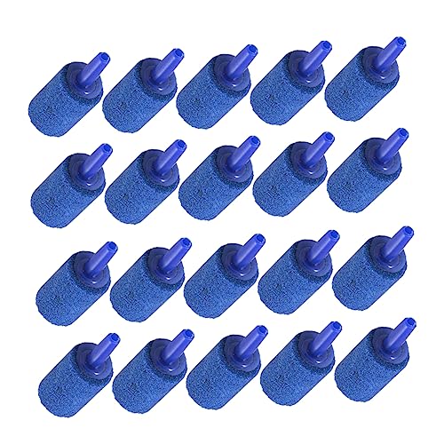 WOONEKY 20 Stück Luftstein Diffusor Für Aquarien Mineralblasendiffusor Blau Ideal Für Hydrokultur Und Aquarienpumpen Sorgt Für Optimale Sauerstoffzufuhr Und Wasserbelüftung WOONEKY 20 Stück Luftstein Diffusor Für Aquarien Mineralblasendiffusor Blau Ideal Für Hydrokultur Und Aquarienpumpen Sorgt Für Optimale Sauerstoffzufuhr Und Wasserbelüftung von WOONEKY
