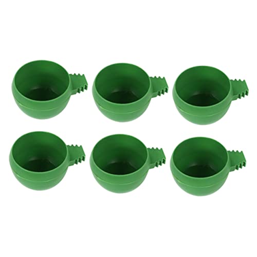 WOONEKY 20 Stücke Taubenfutterspender Rundes Design Wasserschale für Vögel Lebensmittelsicher und Leicht zu Reinigen für Kleine Vögel Wie Tauben Wellensittiche Papageien Vogelbedarf WOONEKY 20 Stücke Taubenfutterspender Rundes Design Wasserschale für Vögel Lebensmittelsicher und Leicht zu Reinigen für Kleine Vögel Wie Tauben Wellensittiche Papageien Vogelbedarf von WOONEKY