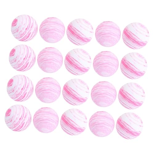WOONEKY 20stücke Eva Bouncy Ball Für Haustiere Kreatives Spielzeug Für Katzen Und Welpen Für Indoor Und Outdoor Fördert Spiel Und Bewegung von WOONEKY