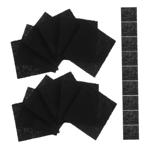 WOONEKY 21 Stück Aktivkohlefilter für Katzentoilette Teiliges für Geschlossene Katzentoiletten Geruchsabsorbierende Filter für Frische und Umgebung Langlebig und Leicht zu Reinigen für von WOONEKY