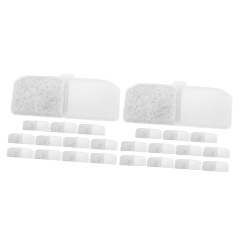 WOONEKY 24 STK Wasserspender Filterwatte Wasserspenderfilter für Hunde Ersatzfilter für Wasserspender brunnenfilter wasserfilter katzenbrunnen Wasserspender für Hunde Filterwerkzeug Weiß WOONEKY 24 STK Wasserspender Filterwatte Wasserspenderfilter für Hunde Ersatzfilter für Wasserspender brunnenfilter wasserfilter katzenbrunnen Wasserspender für Hunde Filterwerkzeug Weiß von WOONEKY