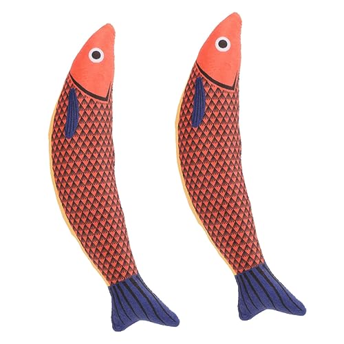 WOONEKY 2Pcs Katzenkau Spielzeugfisch Geformte Katzenspielzeugspielzeug Für Kätzchen Spielzeug Für Katzen Katzenminister Spielzeug Kätzchen Fisch Spielzeugkatze Zahnen Kauspiel WOONEKY 2Pcs Katzenkau Spielzeugfisch Geformte Katzenspielzeugspielzeug Für Kätzchen Spielzeug Für Katzen Katzenminister Spielzeug Kätzchen Fisch Spielzeugkatze Zahnen Kauspiel von WOONEKY