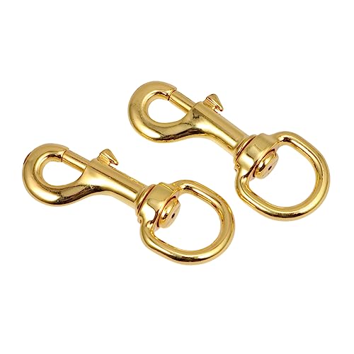 WOONEKY 2St Haken mit Drehgelenk Hundehalsband Zubehör Hundeleine Befestigung Hochleistungsleine Hundeleine schnappt Schlüsselbund Schlüsselanhänger Geschirrzubehör Zugseilschnalle schwer WOONEKY 2St Haken mit Drehgelenk Hundehalsband Zubehör Hundeleine Befestigung Hochleistungsleine Hundeleine schnappt Schlüsselbund Schlüsselanhänger Geschirrzubehör Zugseilschnalle schwer von WOONEKY