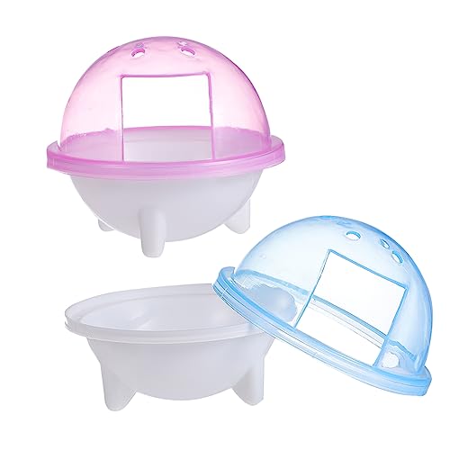 WOONEKY 2pcs Tier Badezimmer Töpfchen Kunststoff Hamster Badewanne Toilette Für Tiere WOONEKY 2pcs Tier Badezimmer Töpfchen Kunststoff Hamster Badewanne Toilette Für Tiere von WOONEKY