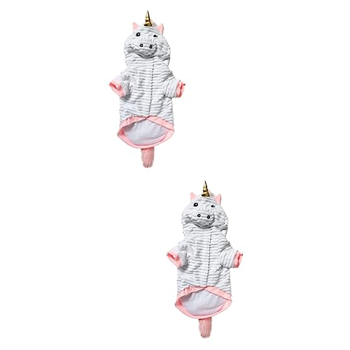WOONEKY 2St Haustier-Partykostüm Dog Halloween Costume Dog Costume Halloween Hundekleidung stylisch Einhorn-Hundekleidung Hundejacken Partykleidung für Haustiere Haustierkleidung WOONEKY 2St Haustier-Partykostüm Dog Halloween Costume Dog Costume Halloween Hundekleidung stylisch Einhorn-Hundekleidung Hundejacken Partykleidung für Haustiere Haustierkleidung von WOONEKY
