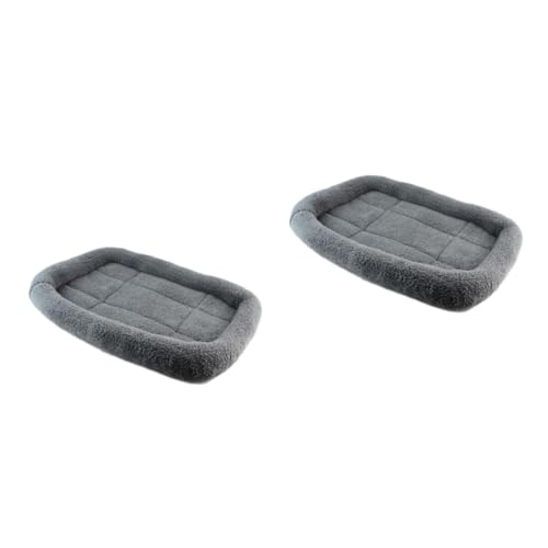 WOONEKY 2St Haustier warmes Katze hundebetten für Haustierbetten Plüschhundebett Haustier bettwäsche Animal Polster Animal Blanket hundehaus Bett Plüschbett für Haustiere Grey WOONEKY 2St Haustier warmes Katze hundebetten für Haustierbetten Plüschhundebett Haustier bettwäsche Animal Polster Animal Blanket hundehaus Bett Plüschbett für Haustiere Grey von WOONEKY