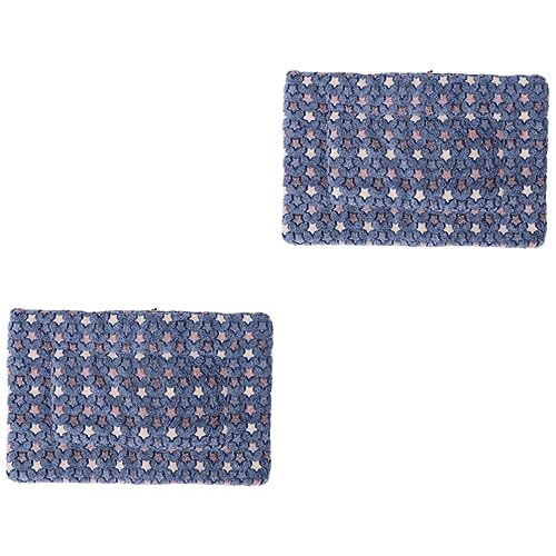 WOONEKY 2St Kissenbett für Haustiere Katzendecke Katze sitzkissen Hundedecken Decke für Hund warmes Sitzkissen Zwinger haustierdecke Haustier matratze Haustierkissen Haustiermatte Blue WOONEKY 2St Kissenbett für Haustiere Katzendecke Katze sitzkissen Hundedecken Decke für Hund warmes Sitzkissen Zwinger haustierdecke Haustier matratze Haustierkissen Haustiermatte Blue von WOONEKY