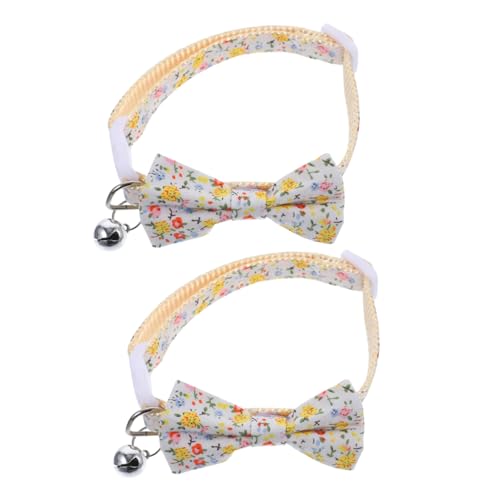 WOONEKY Verstellbares Haustierhalsband-Set Dekorative Katzenhalsbänder Glocke Für Feiertagspartys WOONEKY Verstellbares Haustierhalsband-Set Dekorative Katzenhalsbänder Glocke Für Feiertagspartys von WOONEKY