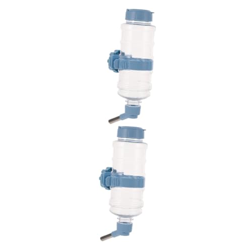 WOONEKY 2stücke Hängender Wasserspender Für Haustiere Kreative Trinkflasche Für Kaninchen Und Meerschweinchen Auslaufsicher Und Benutzerfreundlich Für Kleine Haustiere von WOONEKY