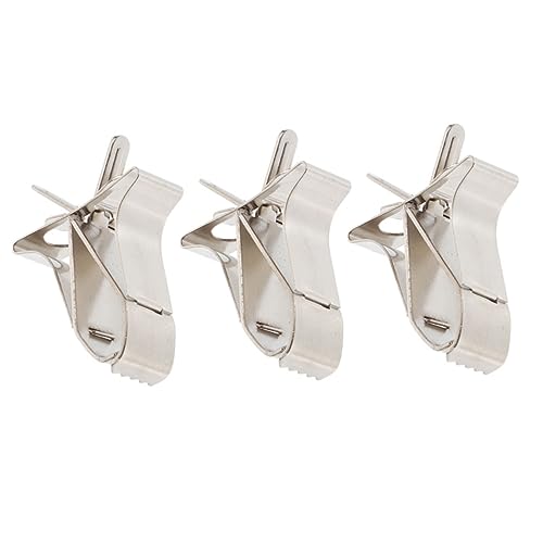 WOONEKY 3 Stück Papageien Futterclips aus Praktische Halter für Vogelkäfige Füttern von Sittichen Kanarienvögeln und Anderen Kleinen Tieren Leicht zu Installieren Sicher und Hygienisch WOONEKY 3 Stück Papageien Futterclips aus Praktische Halter für Vogelkäfige Füttern von Sittichen Kanarienvögeln und Anderen Kleinen Tieren Leicht zu Installieren Sicher und Hygienisch von WOONEKY