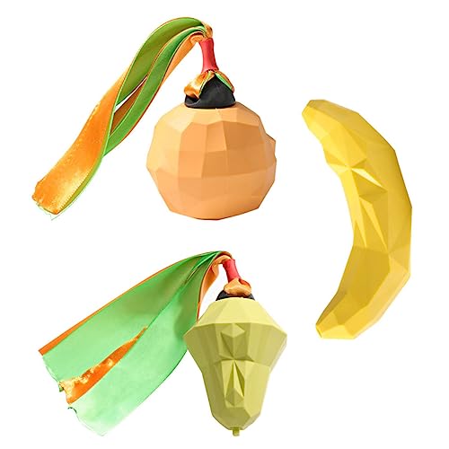 WOONEKY 3 Stück Teiliges Hundespielzeug aus Bissfestem Gummi mit Quietschfunktion Interaktiver Kauspielzeug Ball für Zahnpflege und Geistige Geeignet für Kleine und Mittelgroße Hunde WOONEKY 3 Stück Teiliges Hundespielzeug aus Bissfestem Gummi mit Quietschfunktion Interaktiver Kauspielzeug Ball für Zahnpflege und Geistige Geeignet für Kleine und Mittelgroße Hunde von WOONEKY
