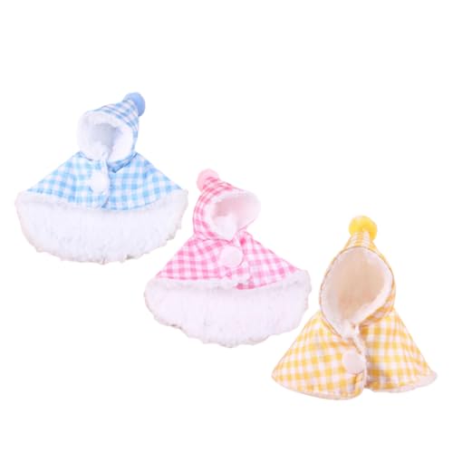 WOONEKY 3 Stück Teiliges Papageien Outfit Warmes Plüschiges Vogel Cape für Kleine Vögel für Winter und Outdoor Aktivitäten Schützt und Hält Gemütlich Kaltem WOONEKY 3 Stück Teiliges Papageien Outfit Warmes Plüschiges Vogel Cape für Kleine Vögel für Winter und Outdoor Aktivitäten Schützt und Hält Gemütlich Kaltem von WOONEKY