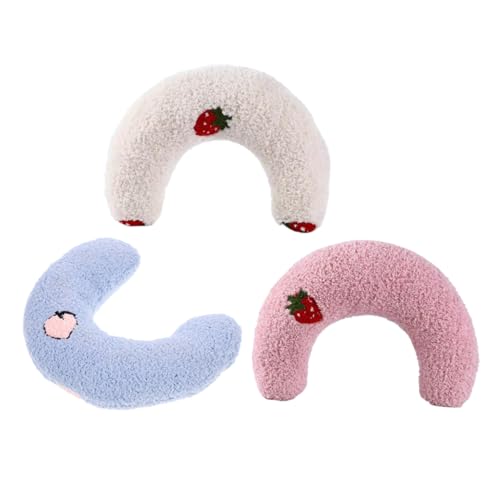 WOONEKY 3stücke Kuschelkissen Für Katzen Katzenspielzeug Schlafkissen Für Haustiere Waschbares Kissen in U-Form Für Katzen Welpen Und Kätzchen Polster Aus Stoff Für Tiere WOONEKY 3stücke Kuschelkissen Für Katzen Katzenspielzeug Schlafkissen Für Haustiere Waschbares Kissen in U-Form Für Katzen Welpen Und Kätzchen Polster Aus Stoff Für Tiere von WOONEKY