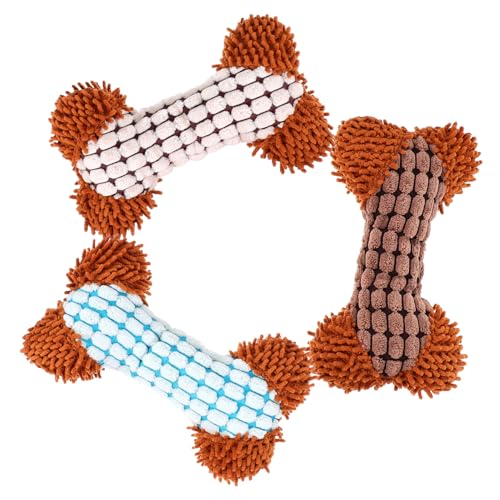 WOONEKY Plüsch-Hundespielzeug quietschendes Haustierspielzeug Hundekauspielzeug Hundepuzzle lustiges Tierspielzeug für Hunde Plüschspielzeug WOONEKY Plüsch-Hundespielzeug quietschendes Haustierspielzeug Hundekauspielzeug Hundepuzzle lustiges Tierspielzeug für Hunde Plüschspielzeug von WOONEKY