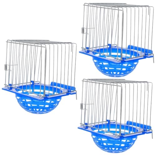 WOONEKY 3 Stück Zucht Kanariennestpfanne Abs Taubenzuchtkäfig Vogelkäfignest Hängend Taube Verschachtelung Käfige Vogel Voliere Vogel Entspannendes Nestbecken Wachtel Vogelfütterer Plastik WOONEKY 3 Stück Zucht Kanariennestpfanne Abs Taubenzuchtkäfig Vogelkäfignest Hängend Taube Verschachtelung Käfige Vogel Voliere Vogel Entspannendes Nestbecken Wachtel Vogelfütterer Plastik von WOONEKY
