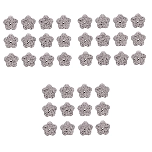 WOONEKY 36 STK Hamsterpfotenstein Kauspielzeug Für Hamster Beißspielzeug Für Welpen Kleines Kauspielzeug Für Hunde Rattenblock-kauspielzeug Tierischer Molarenstein Mineralien Light Grey WOONEKY 36 STK Hamsterpfotenstein Kauspielzeug Für Hamster Beißspielzeug Für Welpen Kleines Kauspielzeug Für Hunde Rattenblock-kauspielzeug Tierischer Molarenstein Mineralien Light Grey von WOONEKY