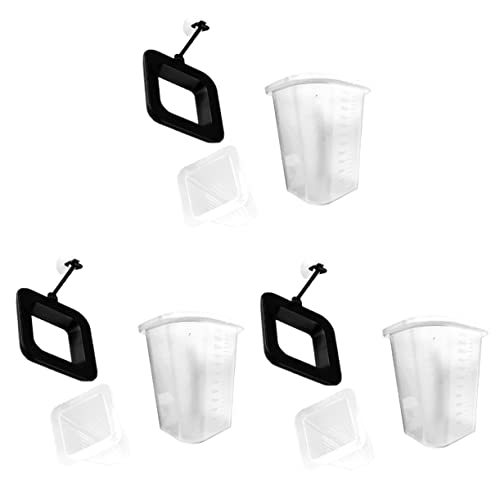 WOONEKY 3St Aquariumring Measuring Cups Fischfutterring Fischfutterbehälter filtro para pecera Betta-Fischschale Fischfütterer Betta-Aquarium Fischfutterautomat Futternapf für Blutwürmer WOONEKY 3St Aquariumring Measuring Cups Fischfutterring Fischfutterbehälter filtro para pecera Betta-Fischschale Fischfütterer Betta-Aquarium Fischfutterautomat Futternapf für Blutwürmer von WOONEKY