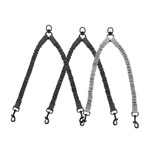 WOONEKY 3-teiliges Hundeleinen-Splitter-Set mit doppelter Leine reflektierend für Puies stark bruchfest komfortabel und langlebig WOONEKY 3-teiliges Hundeleinen-Splitter-Set mit doppelter Leine reflektierend für Puies stark bruchfest komfortabel und langlebig von WOONEKY