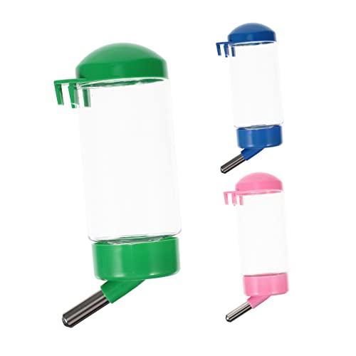 WOONEKY 3stücke Hamster Wasserspender Mit Hängedesign Automatischer Trinkspender Für Kaninchen Und Kleintiere Trinkflasche Einfache Handhabung Für Reisen Und Zuhause von WOONEKY