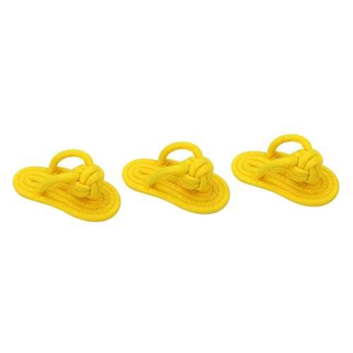WOONEKY 3 Stücke Seil Hausschuhe Hund Spielzeug Pet Zahnen Spielzeug Für Training Spiel Für Mittelgroße Hunde WOONEKY 3 Stücke Seil Hausschuhe Hund Spielzeug Pet Zahnen Spielzeug Für Training Spiel Für Mittelgroße Hunde von WOONEKY