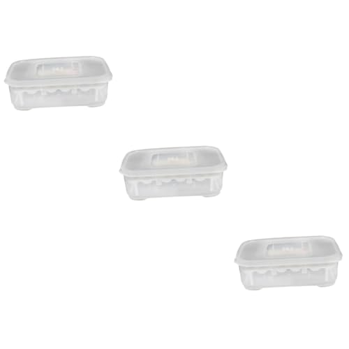 WOONEKY 3stücke Transparentes Brutkästchen Für Reptilien Mit Thermometer Vielseitige Inkubationsbox Für Schlangen Eidechsen Und Leicht Zu Reinigen Und Wiederverwendbar Für Eier WOONEKY 3stücke Transparentes Brutkästchen Für Reptilien Mit Thermometer Vielseitige Inkubationsbox Für Schlangen Eidechsen Und Leicht Zu Reinigen Und Wiederverwendbar Für Eier von WOONEKY